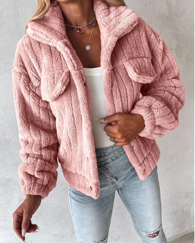 WW | Cuddly Teddy Jacket For Women