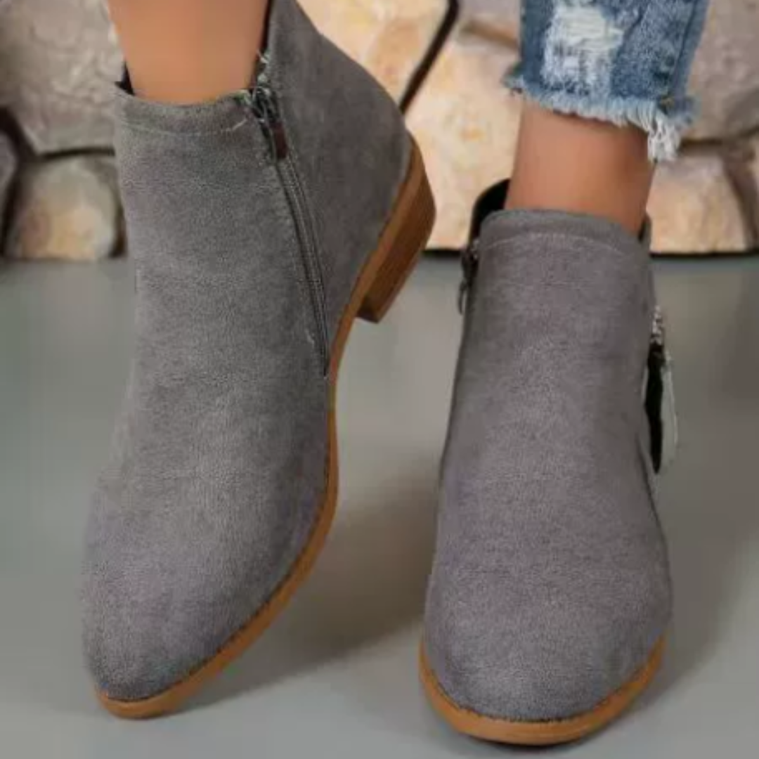WW | Schicke Leder-Stiefeletten für den Alltagstil