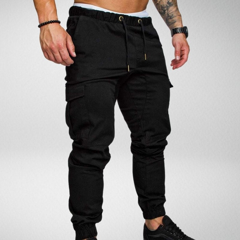 WW | Trousers with Elastic Waistband and Large Side Pockets