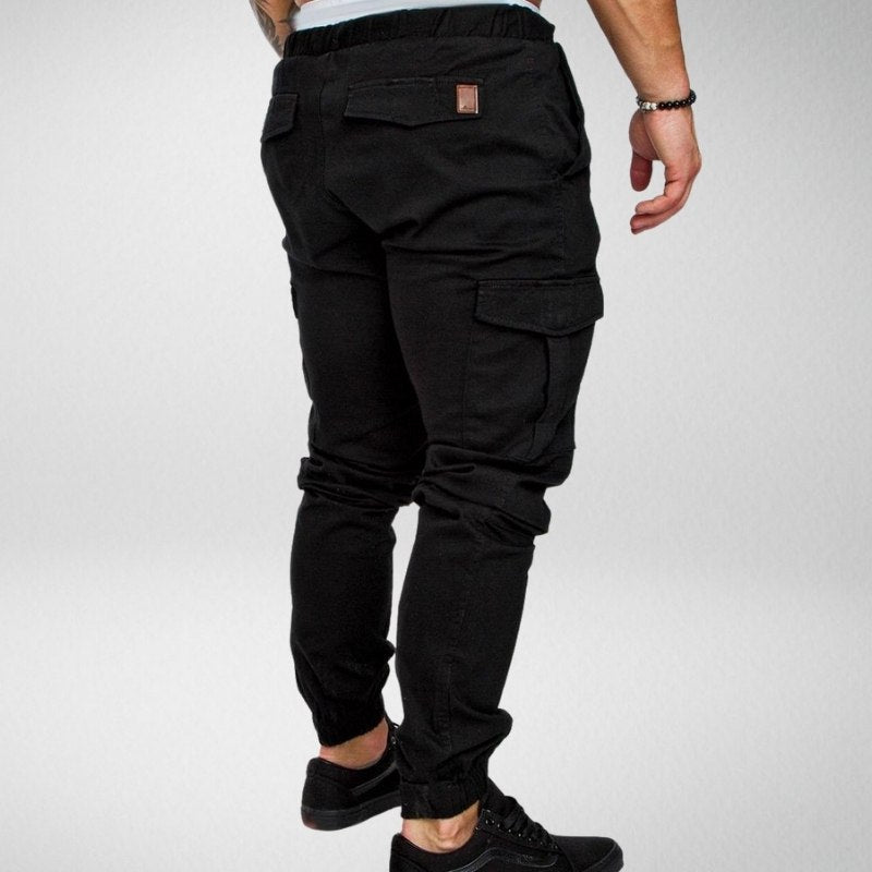 WW | Trousers with Elastic Waistband and Large Side Pockets