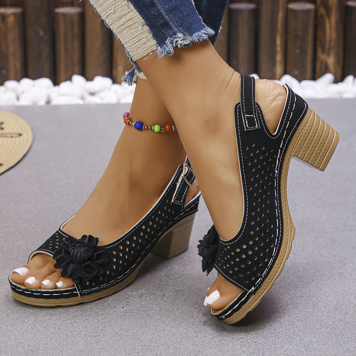 Kalani™ | Chic Floral Sandals
