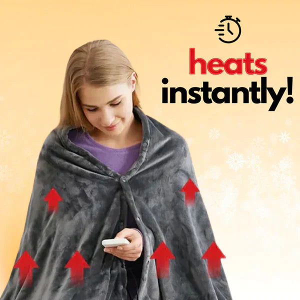 WW | Heated Fleece Blanket | With Temperature Control