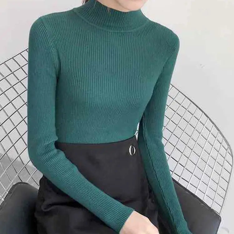 WW | Cozy ribbed wool sweater for women