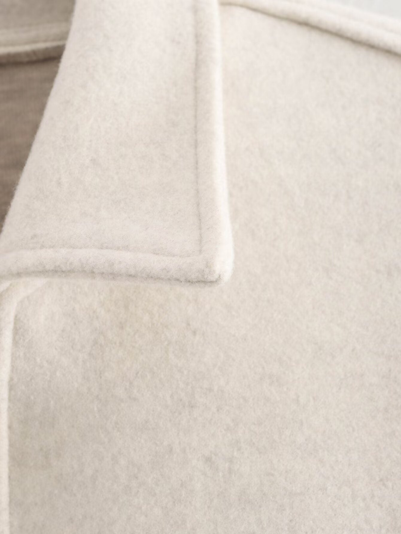 WW | Wollmischung Jacke - Sauberes modernes Design - Woll-Polyester-Mischung - Übergangsoberbekleidung