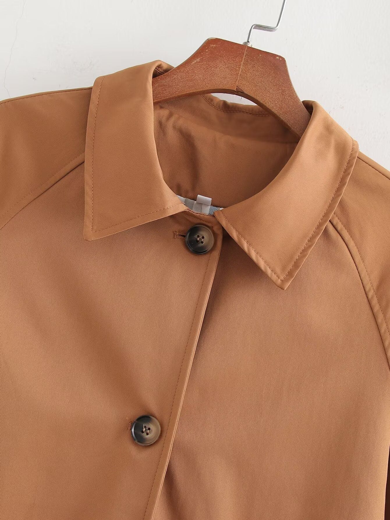 WW | Klassischer Lange Trenchcoat - Zeitloses Design - Knopfverschluss - Lässige & Büro Herbstoberbekleidung