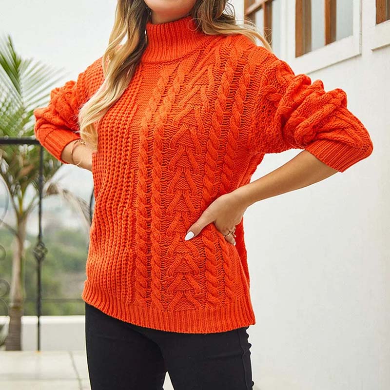 WW | Twisted Knit Sweater with a Stylish Look