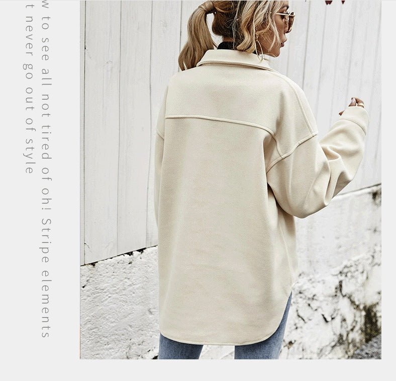 WW | Shirt-Jacke - Weiches gebürstetes Material - Lässiges Lage-Stück