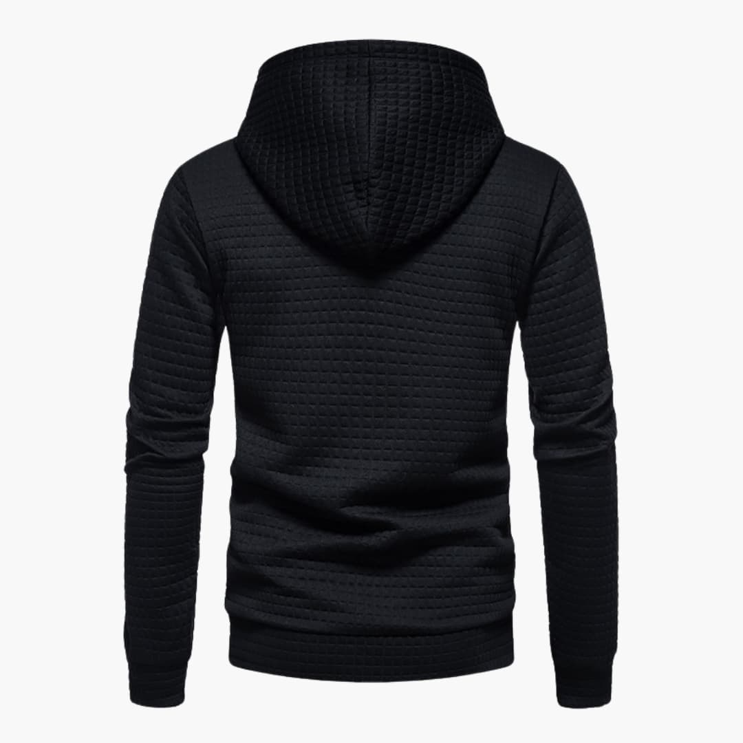 WW | Kapuzenpullover Kariert - Moderner Freizeit-Hoodie für Alltag und Sport