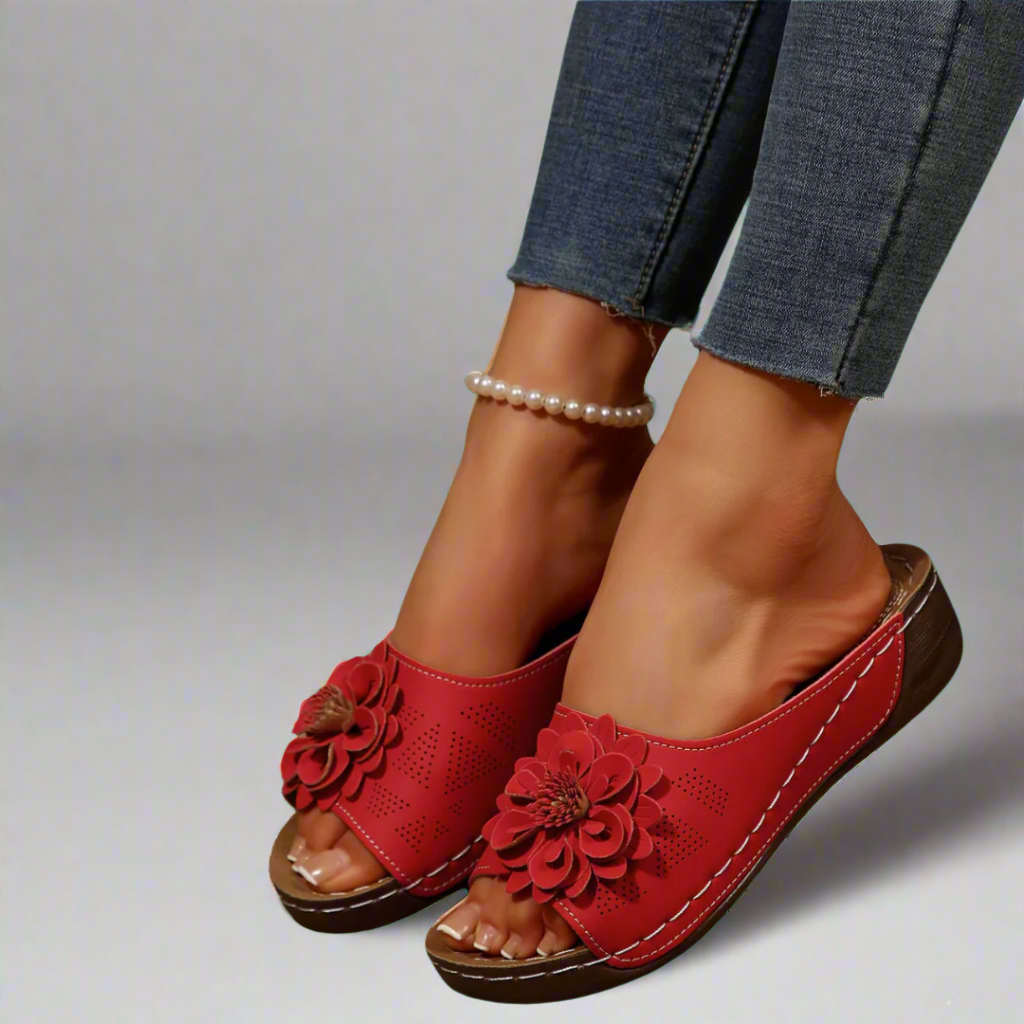 Kira™ | Elegant Wedge Sandals for Summer