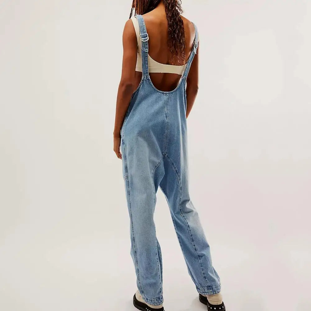 WW | Stylish Denim Jumpsuit