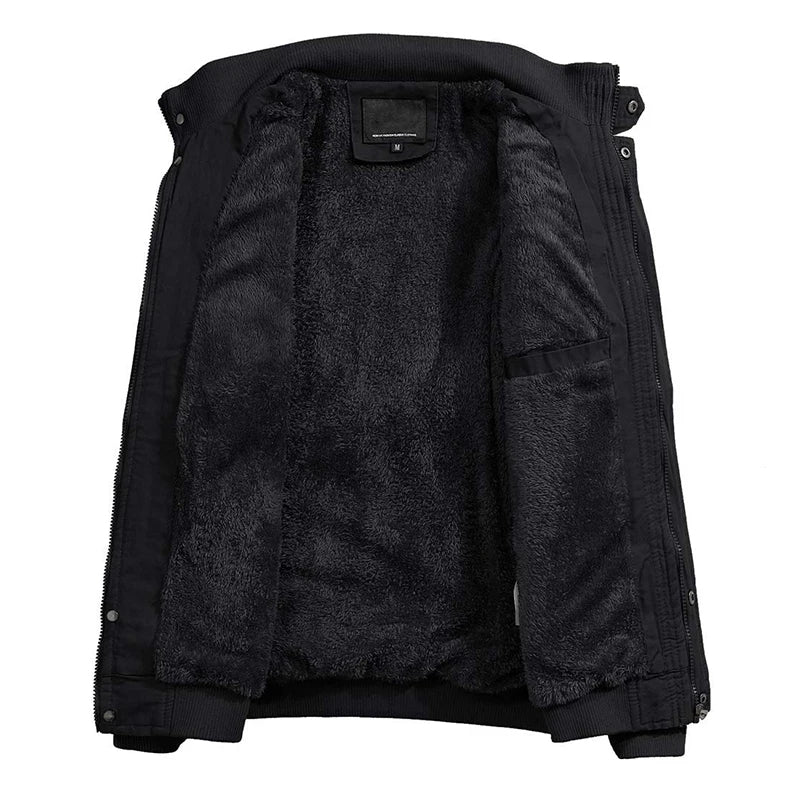 WW |  Trendige Bomberjacke mit Weichem Innenfutter für Herren - Perfekt für Alltag
