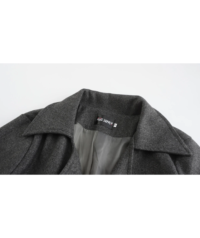 WW | Elegant Men's Double-Breasted Coat