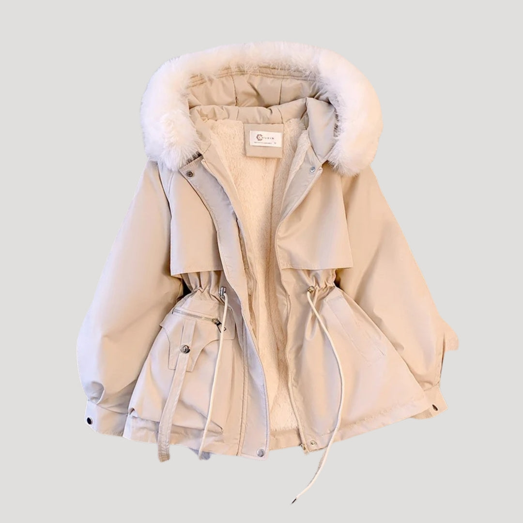 WW | Women's Winter Parka Coat with Faux Fur Hood