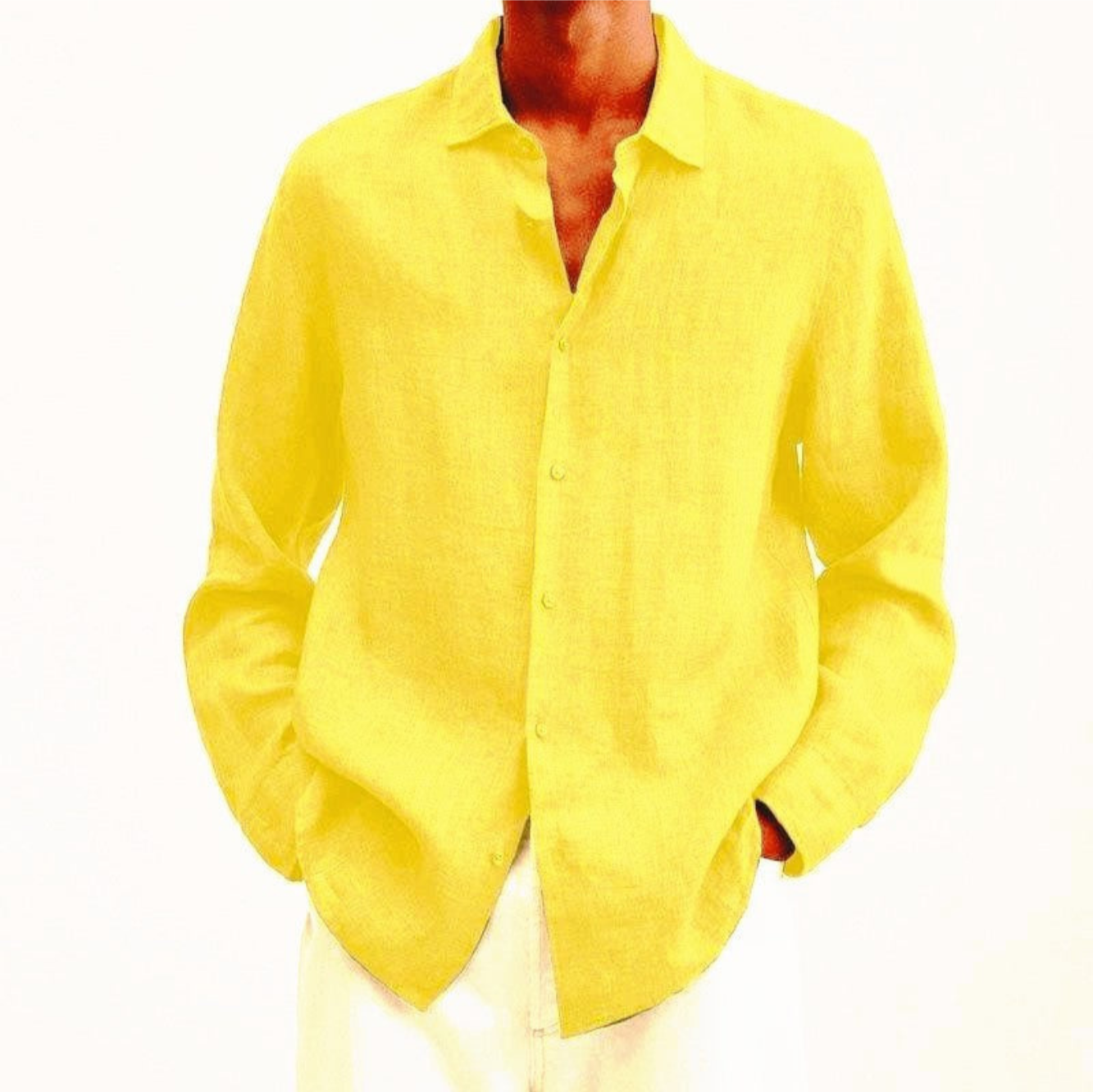 WW | Men's Long Linen Shirt