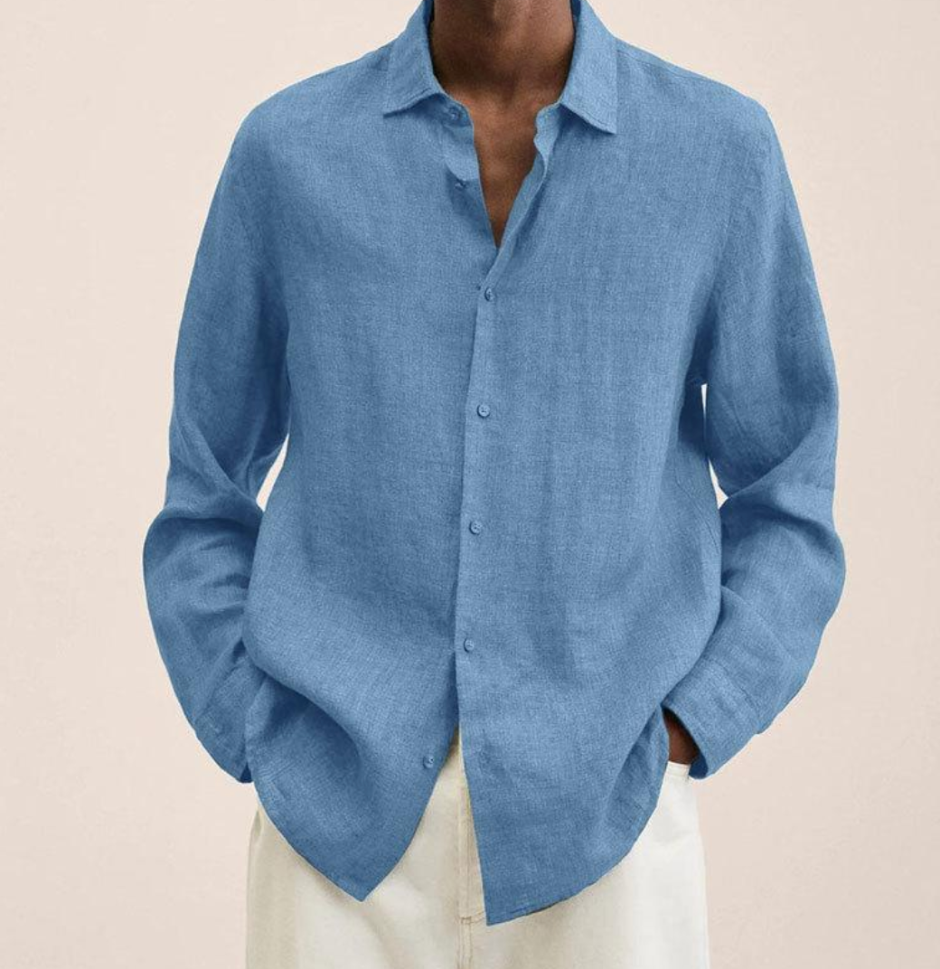 WW | Men's Linen Shirt Stylish Summer Shirt For Men
