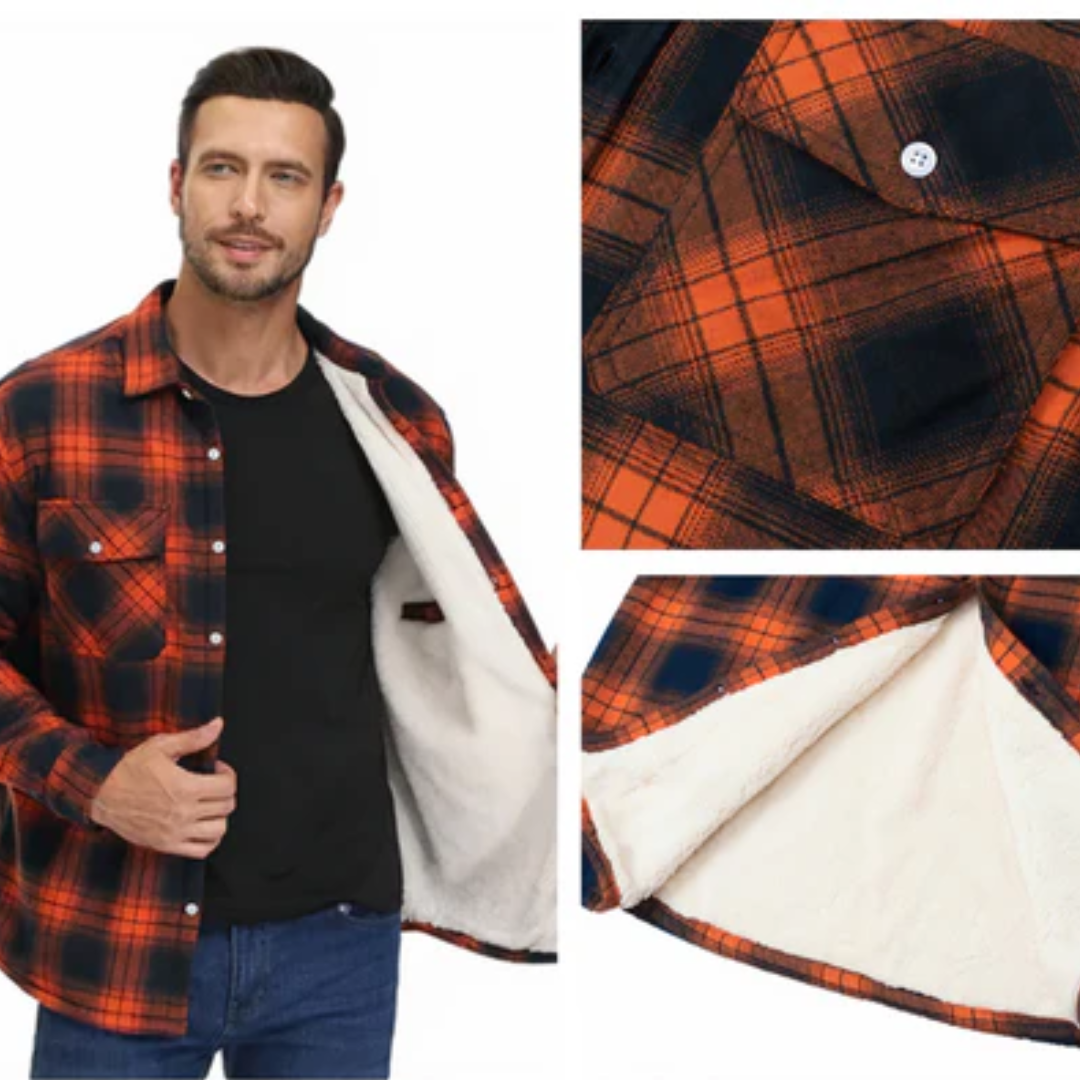 WW | Men's Plaid Short Jacket