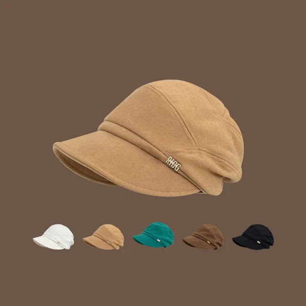 WW | Damen Newsboy Cabbie Beret Mütze