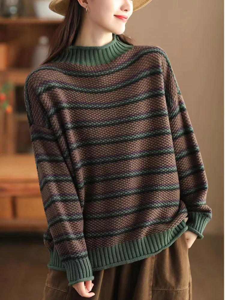 WW | Striped Knitted Sweater