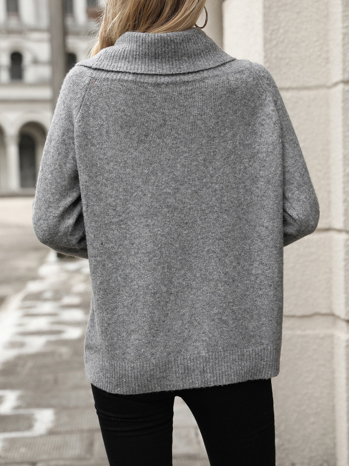 WW | Pullover für Frauen aus Wolle mit Rollkragen