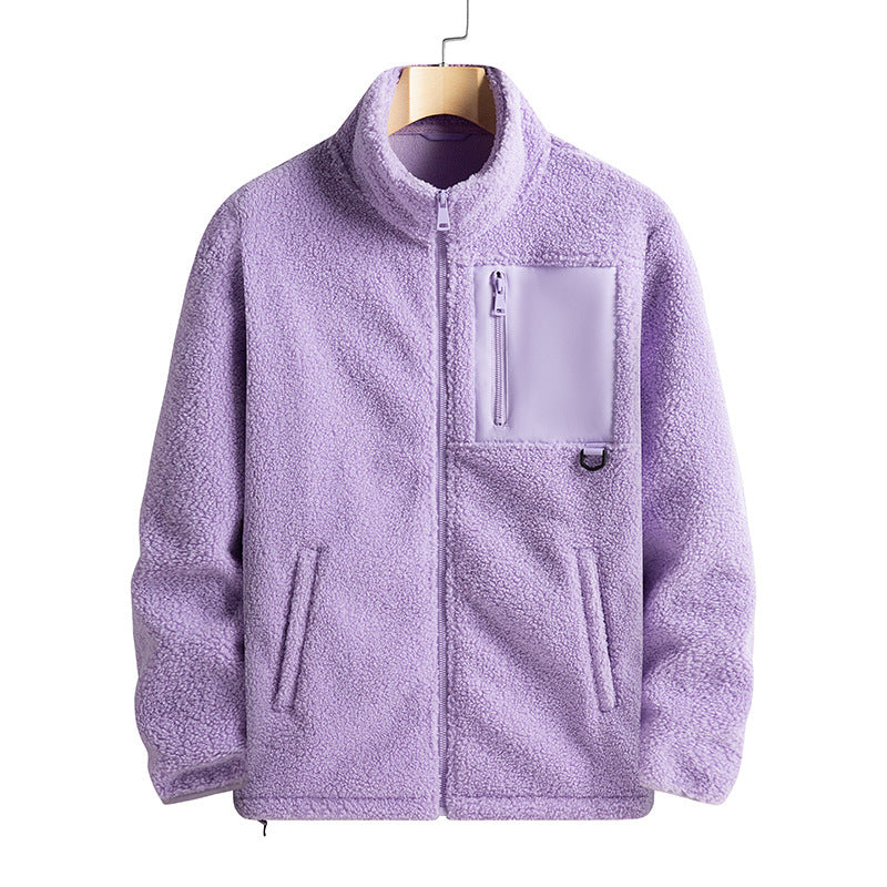 WW | Männer Fleecejacke mit Kragen