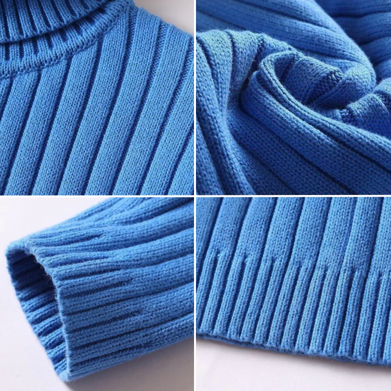 WW | Rollkragenpullover Rippstrick Bequeme Und Elegante Passform