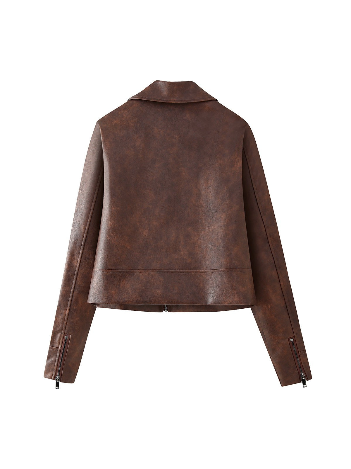WW | Lederjacke & Kurzes Rock Koordinationsset
