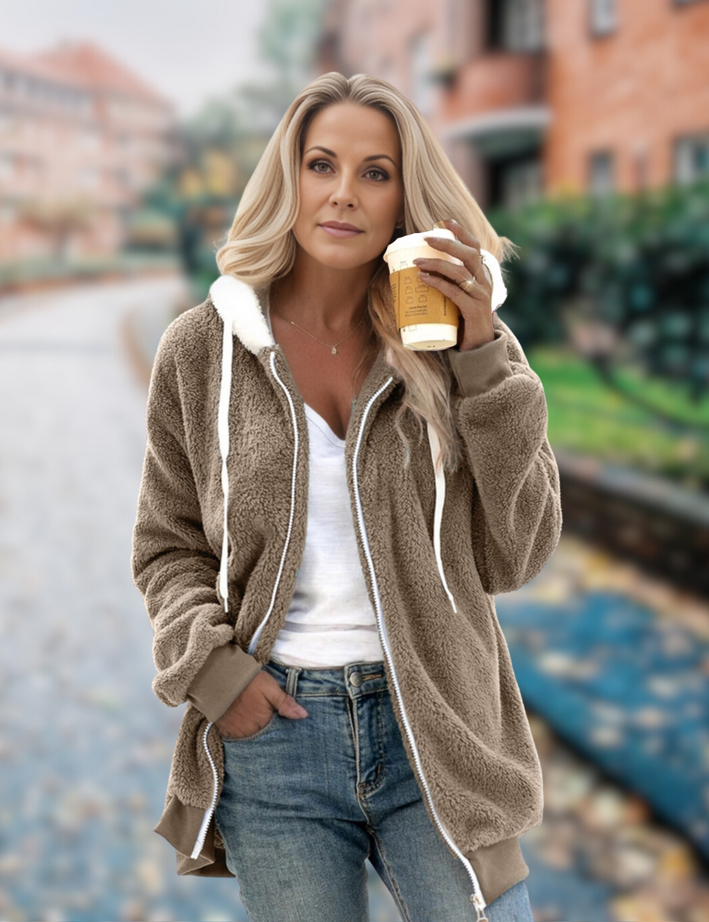 WW Jacke | Bequeme Fleecejacke für Damen