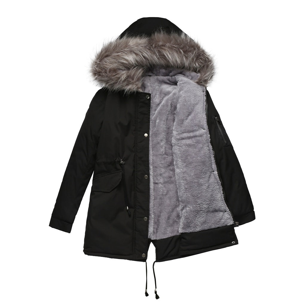 WW | Damen-Parka mit Kapuze und modernem Design