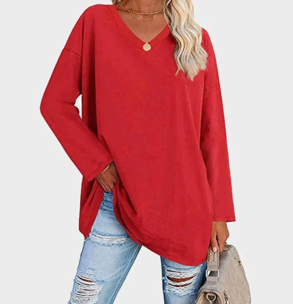 WW | Stylish long-sleeved sweater for an elegant everyday outfit