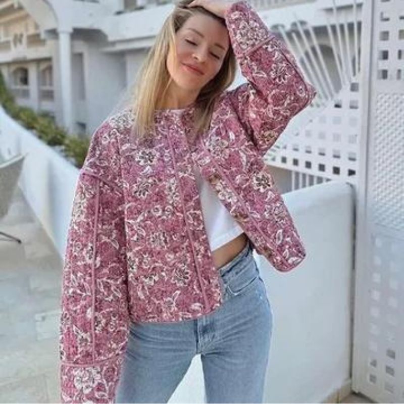 WW | Floral, Padded Jacket