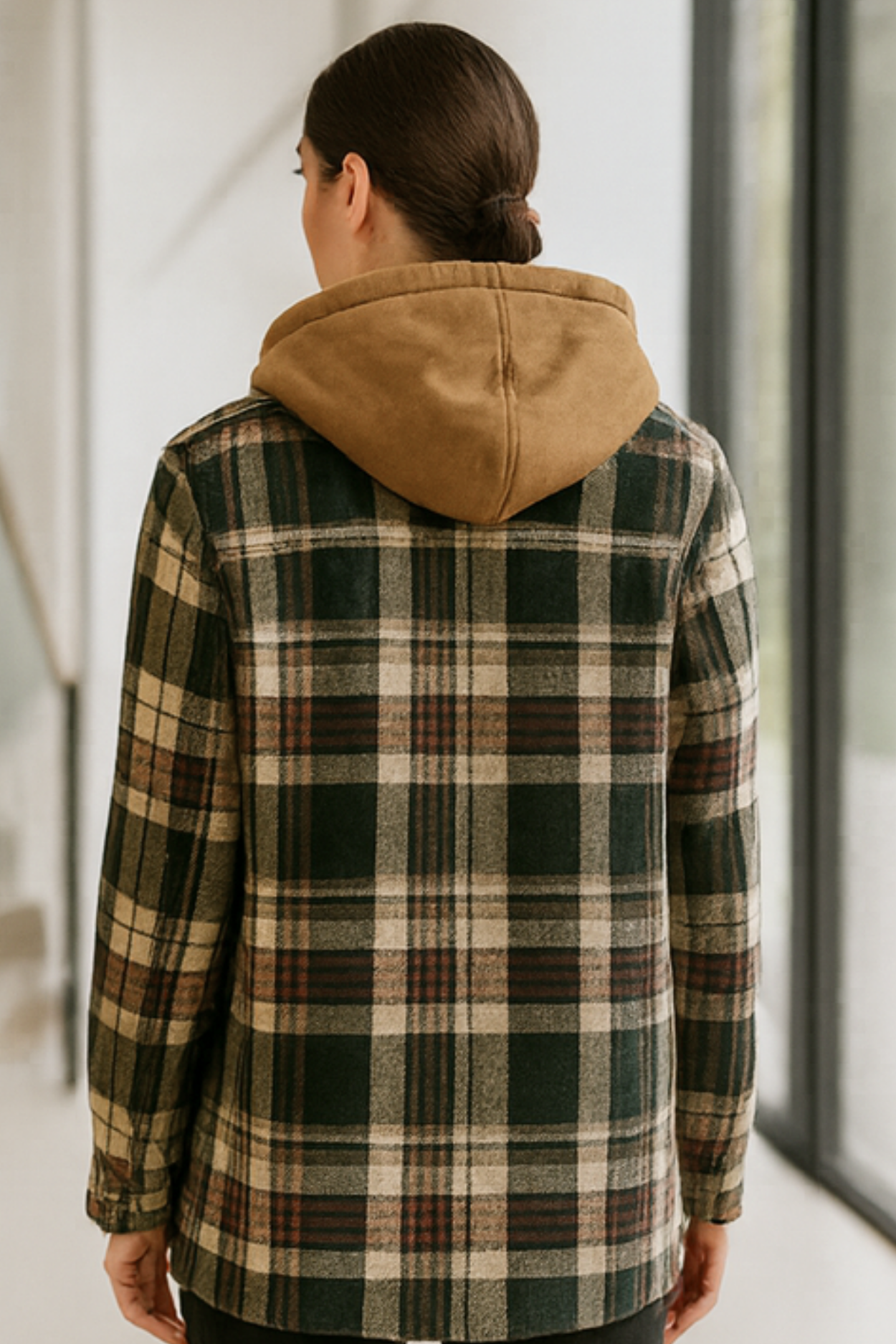 Harper | Patchwork Plaid Jacket