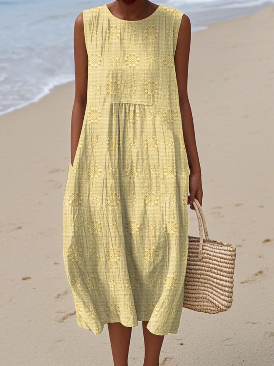 VanDeZaar® | Sleeveless Dress with Pockets