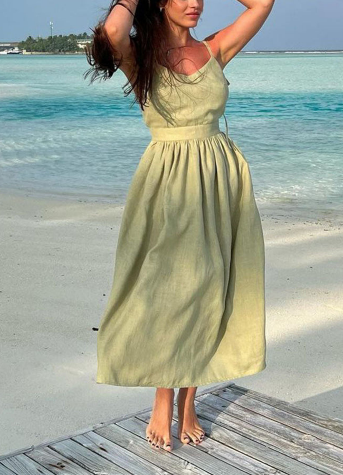 WW | Lange Damen Maxikleid