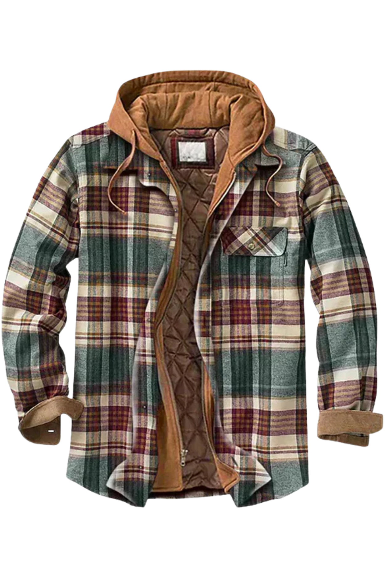 Harper | Patchwork Plaid Jacket