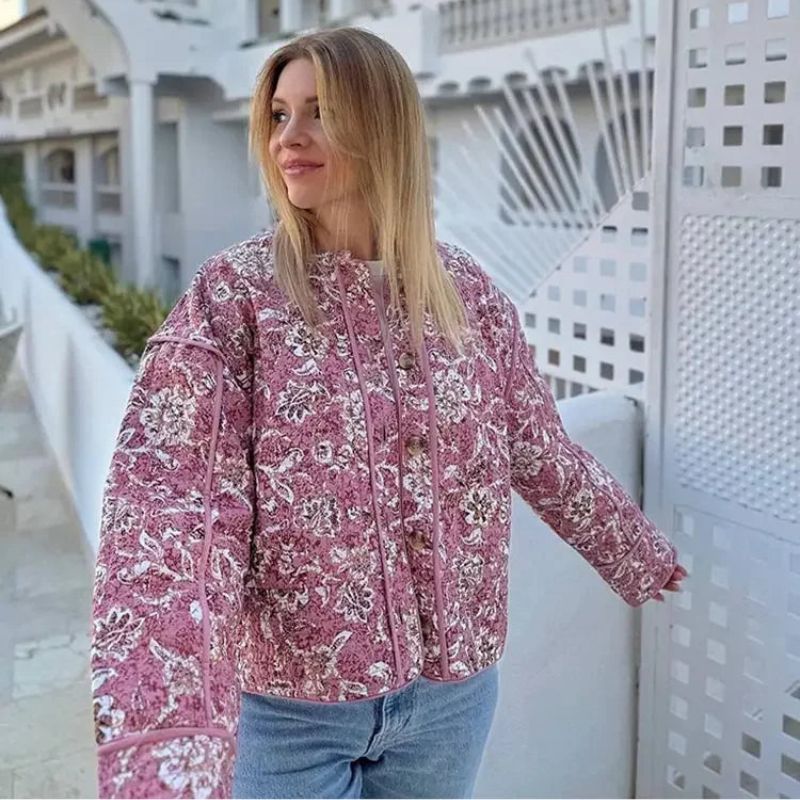 WW | Floral, Padded Jacket