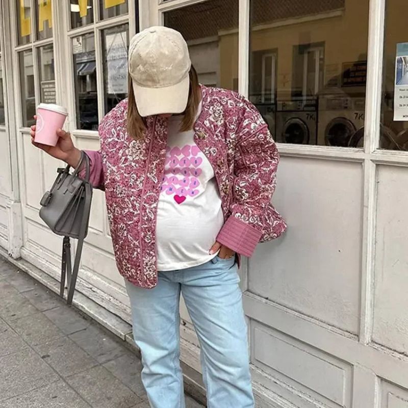 WW | Floral, Padded Jacket