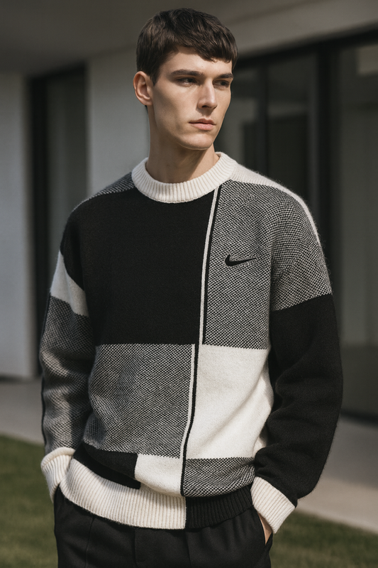 Hans | Karierter Pullover
