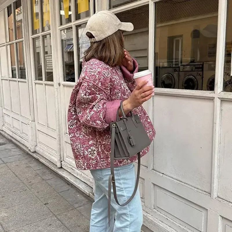 WW | Floral, Padded Jacket