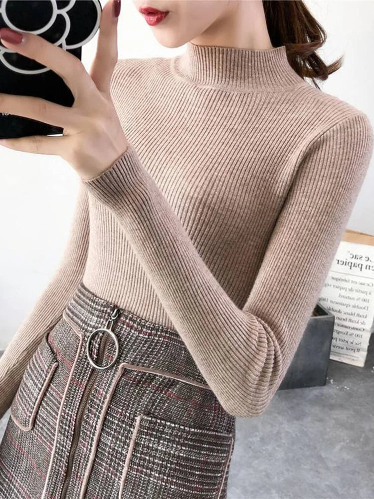 WW | Cozy ribbed wool sweater for women