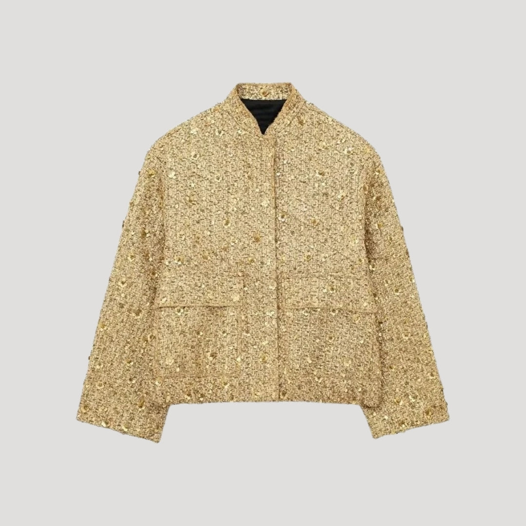 WW | Women's Sequin Bomber Jacket – Tweed Style