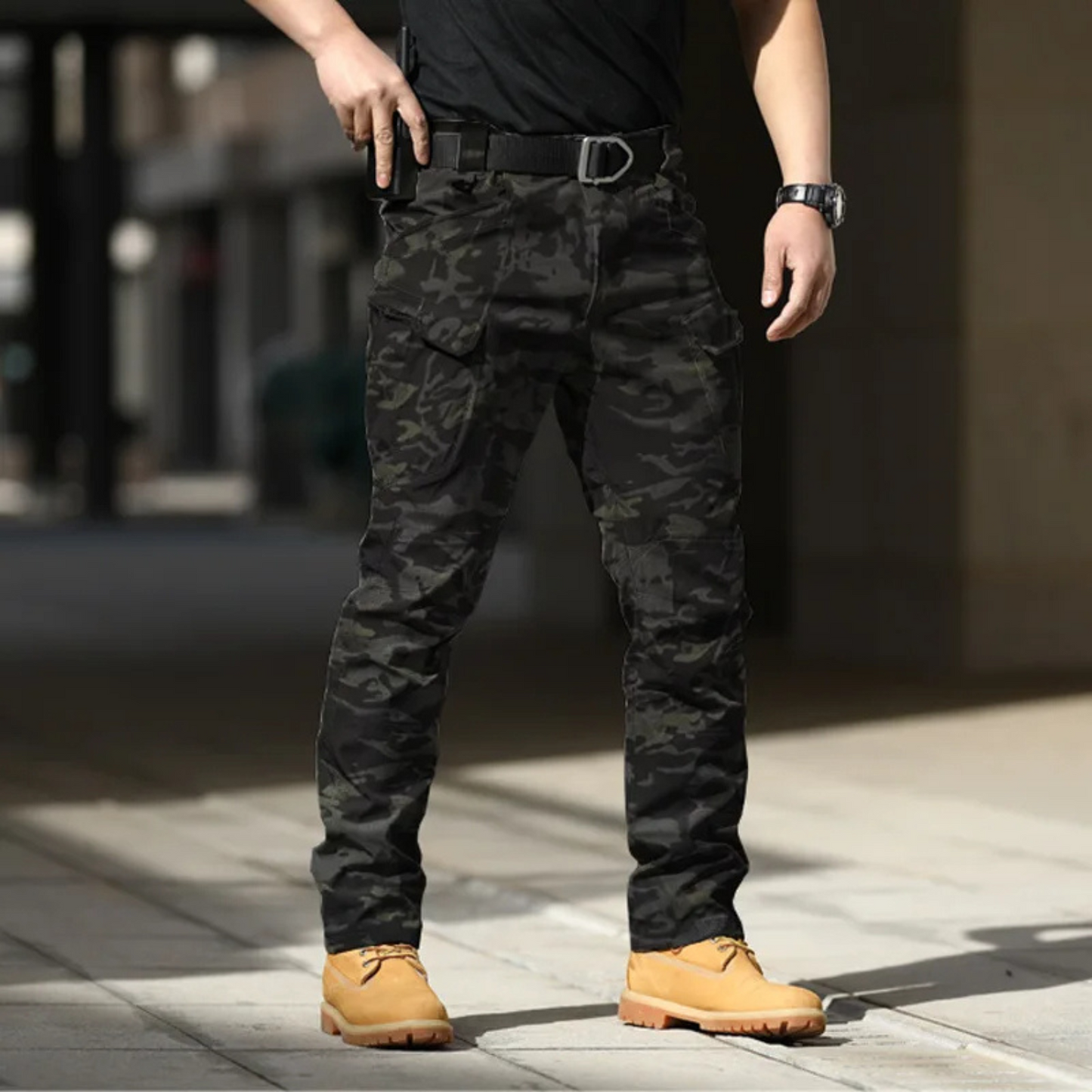 WW | Mehrtaschen-cargohose herren mit Reißverschluss