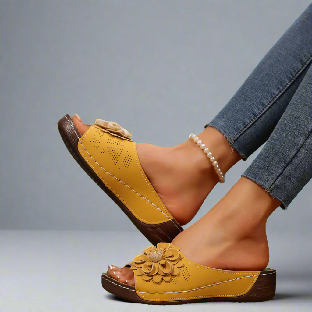 Kira™ | Elegant Wedge Sandals for Summer