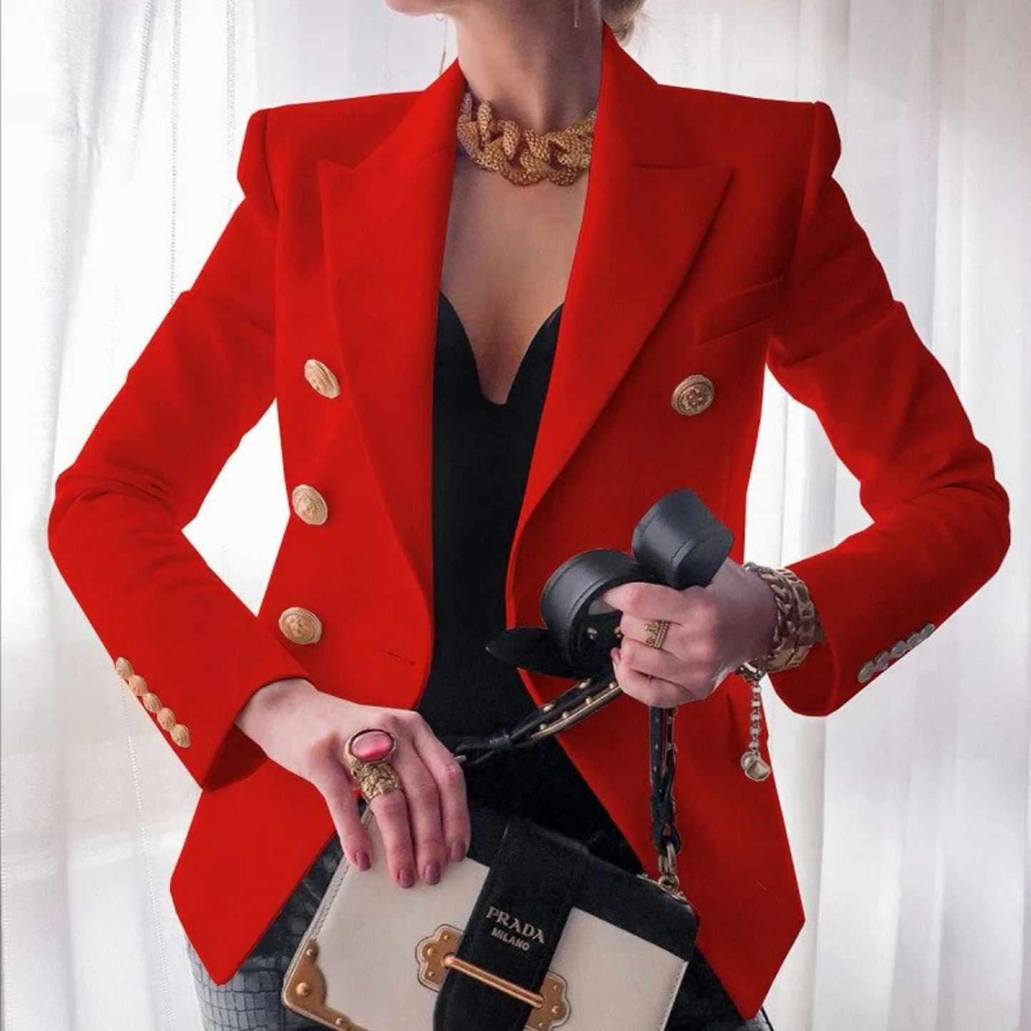 WW | Comfortable Luxurious Blazers with Buttons
