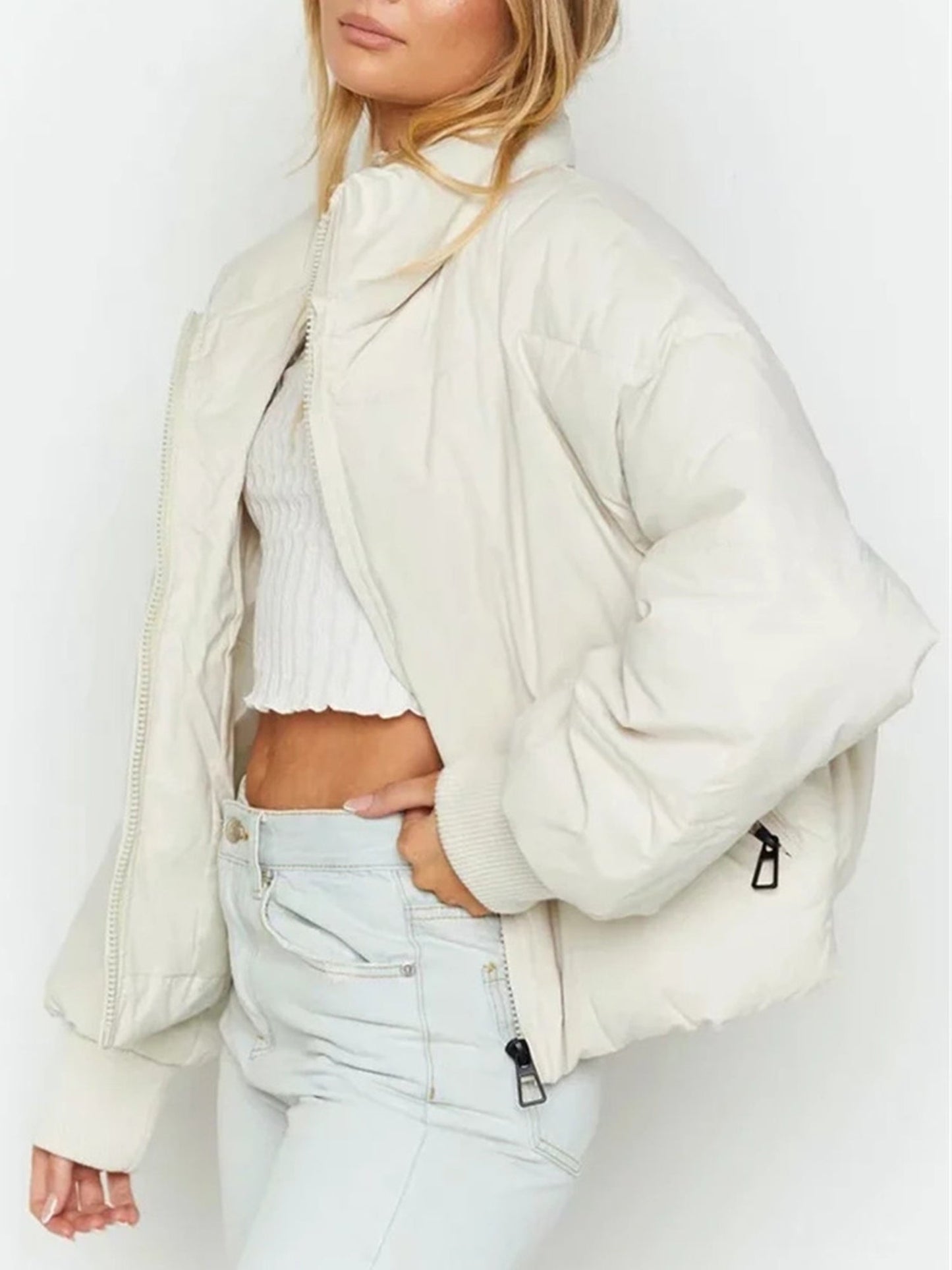 WW | Women's Cropped Puffer Jacket