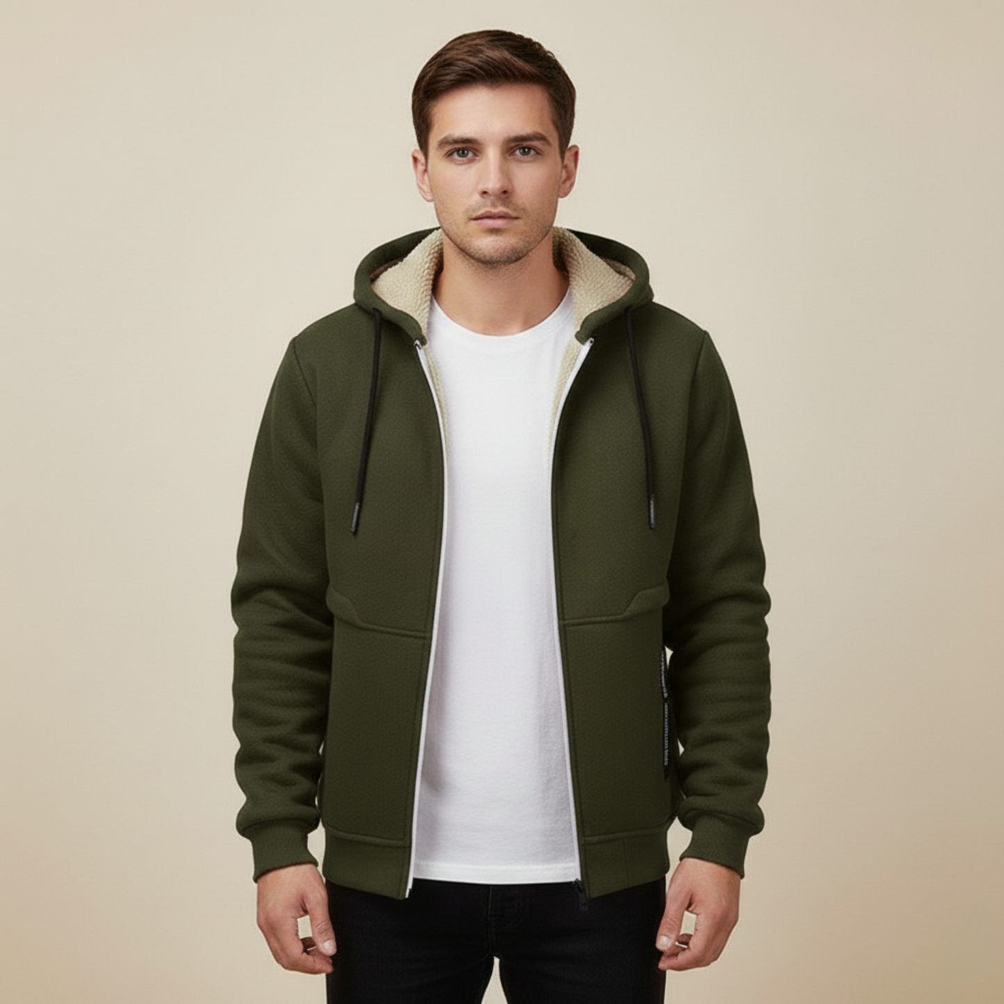 WW | Bequeme warme und vielseitige Fleecejacke