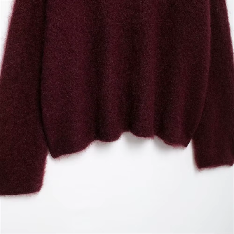 WW | Solid Crew Neck Sweater