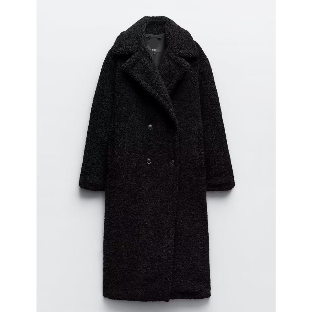 WW | Long and warm fleece jacket