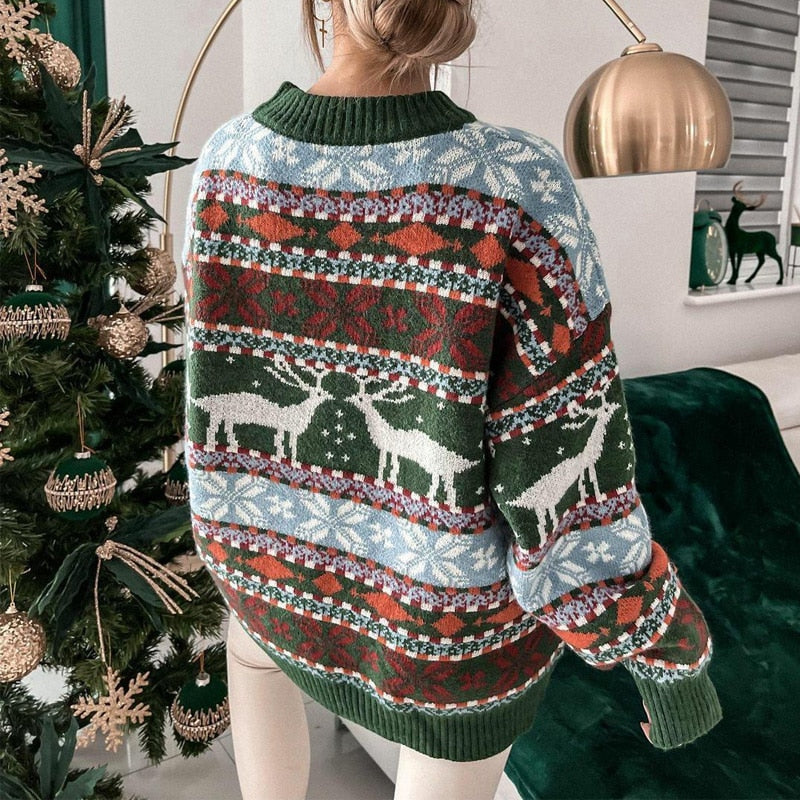 WW | Rollkragenpullover für Frauen Weihnachten