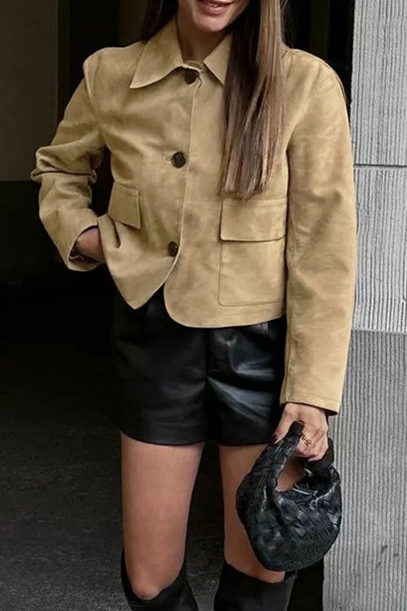 WW | Casual jacket with button-through shirt collar