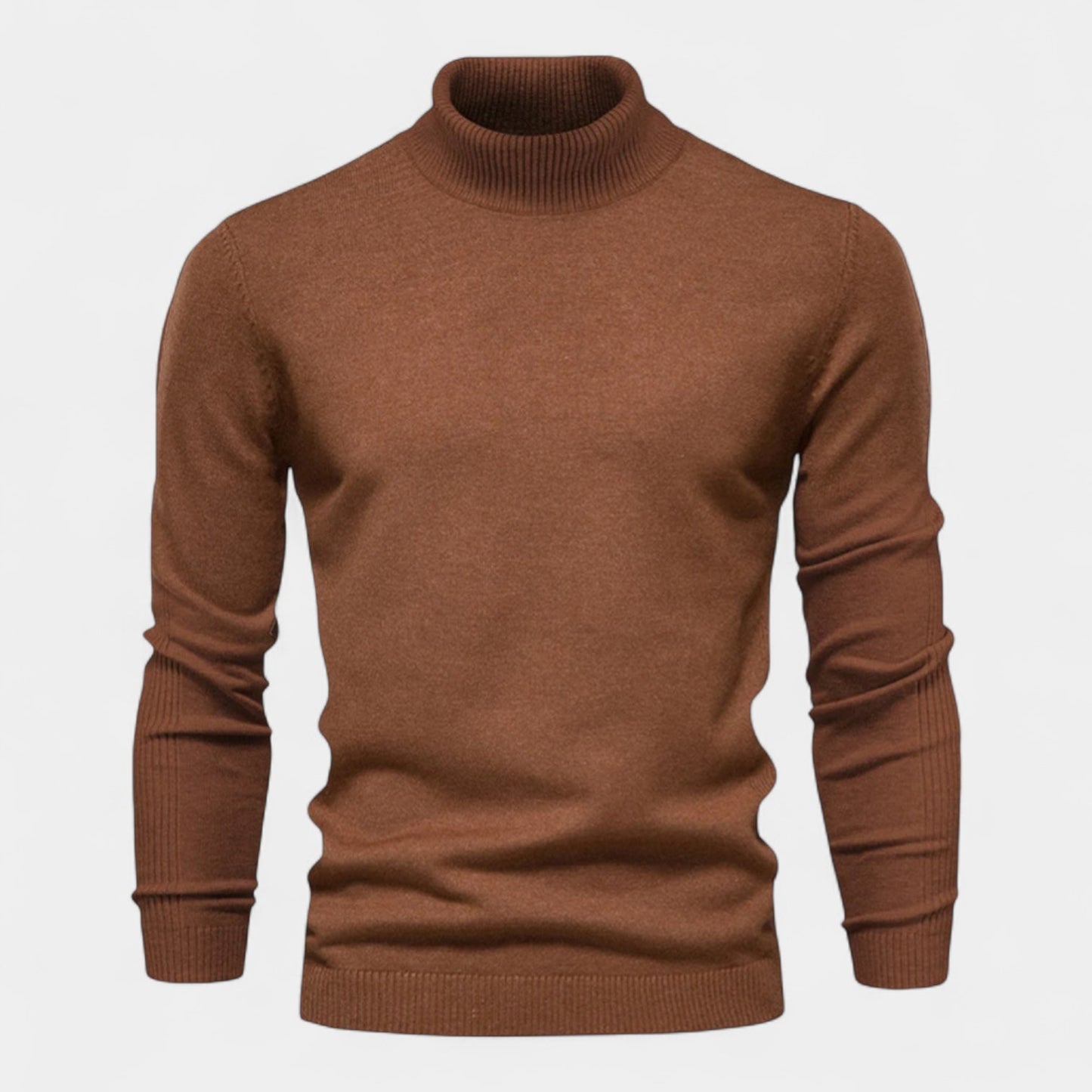WW | Fashion House - Men's Ribbed Turtleneck Sweater